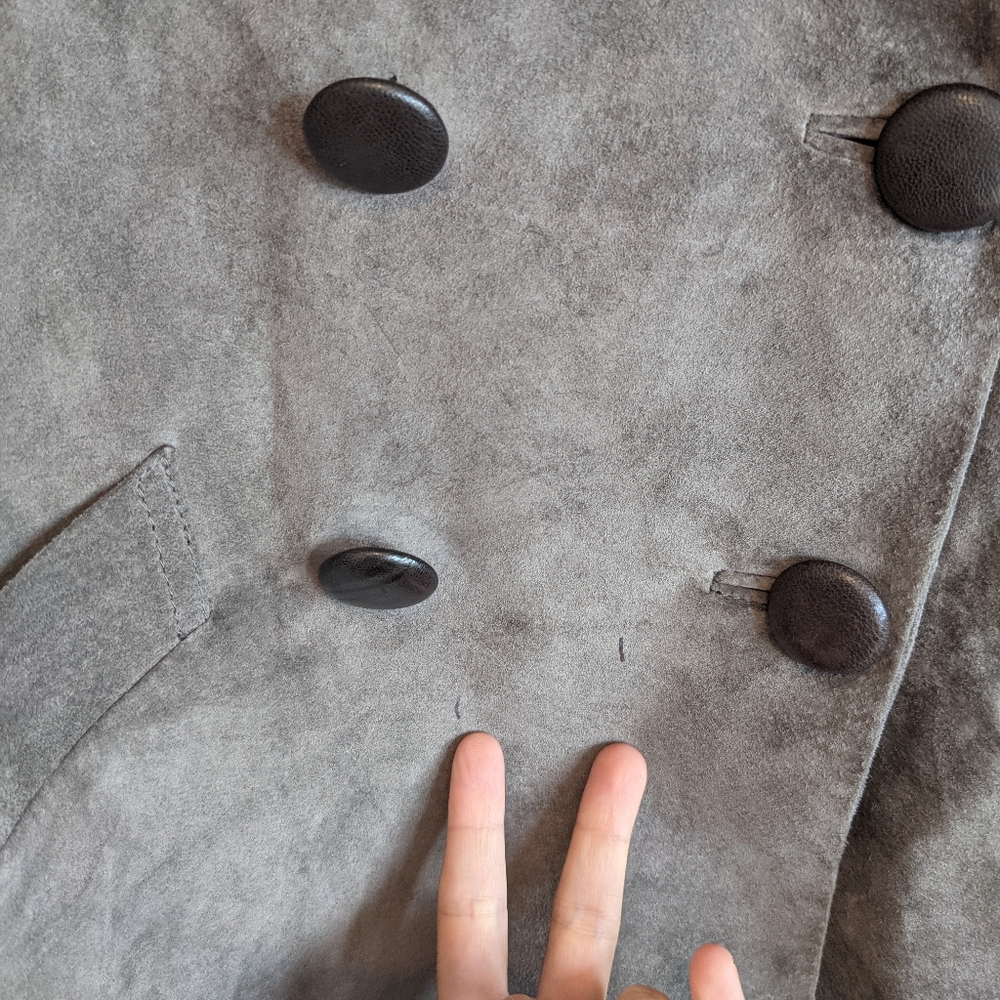 Vintage June Leather + Silk Jacket - Picture 11 of 16